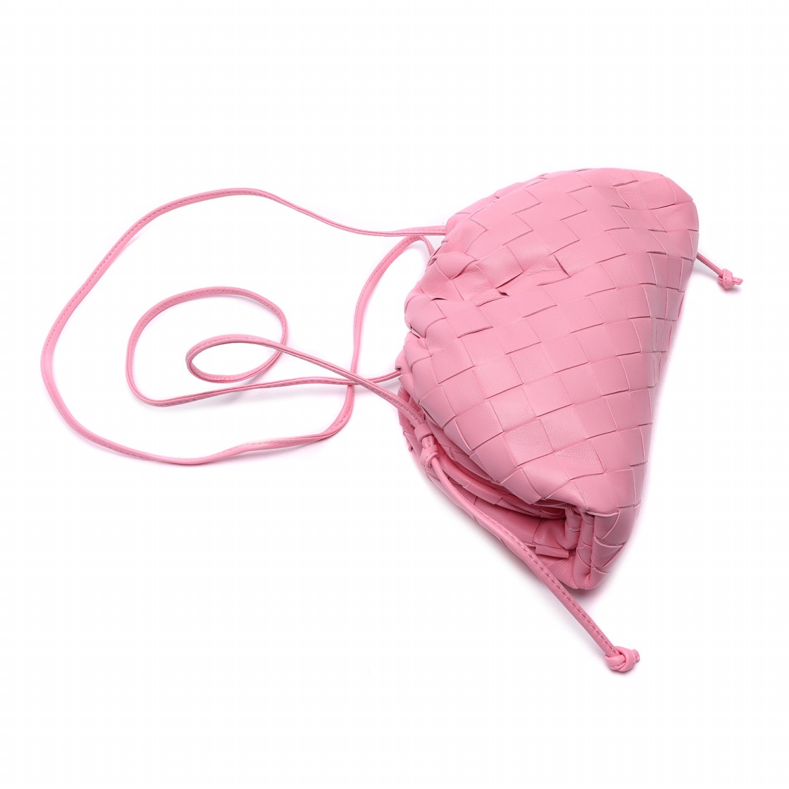 [20% 쿠폰] 보테가 베네타 미니 레더 파우치 초크([20% 쿠폰] Bottega Veneta Mini Leather Pouch Chalk) - 5