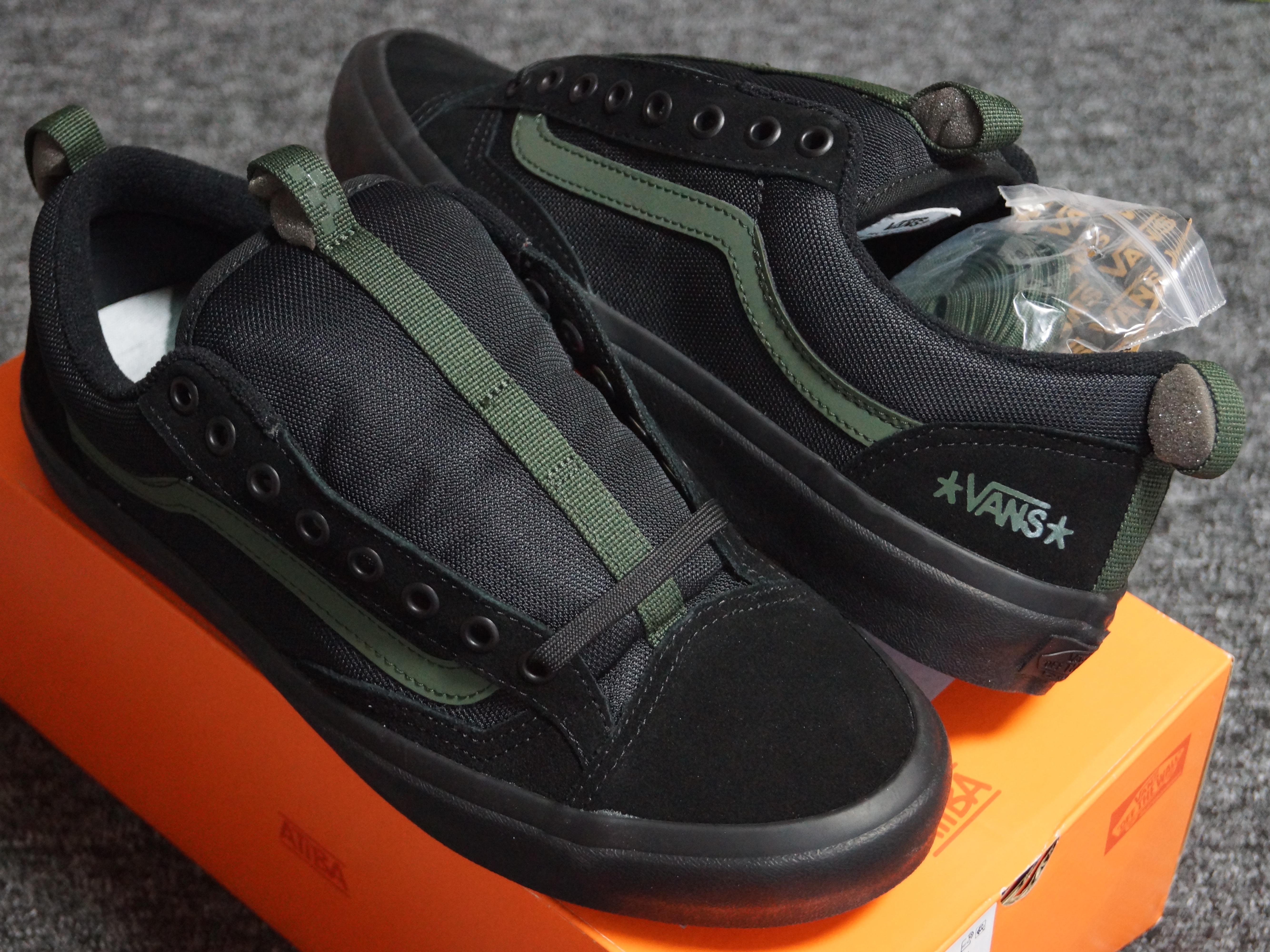 Vans x Atiba Jefferson Skate Old Skool 36+ Black 착용 스타일
