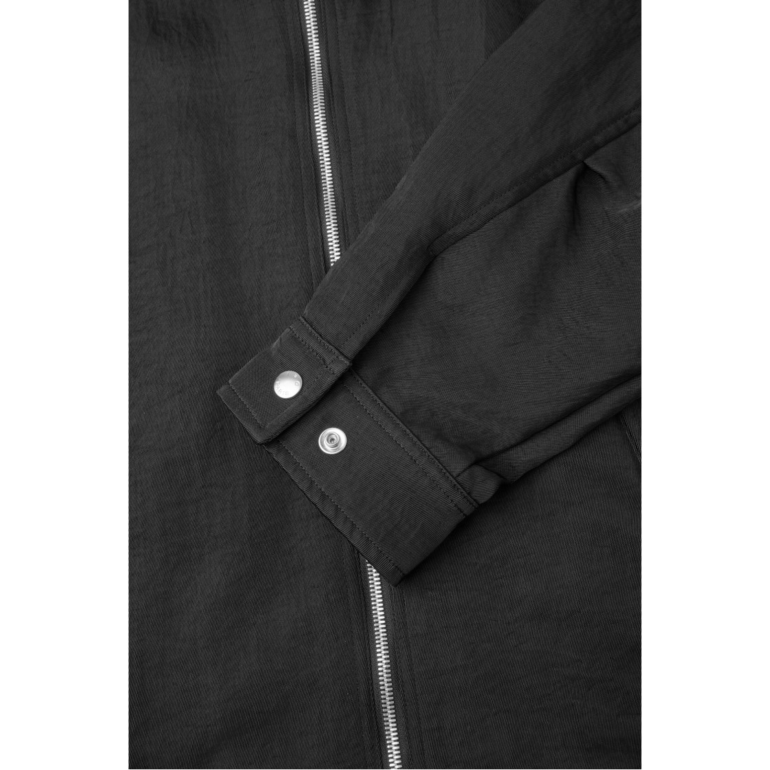 이로 디쿠프 나일론 하이넥 커팅 점퍼 블랙(IRO Decoup Nylon High Neck Cut Jumper Black) - 6