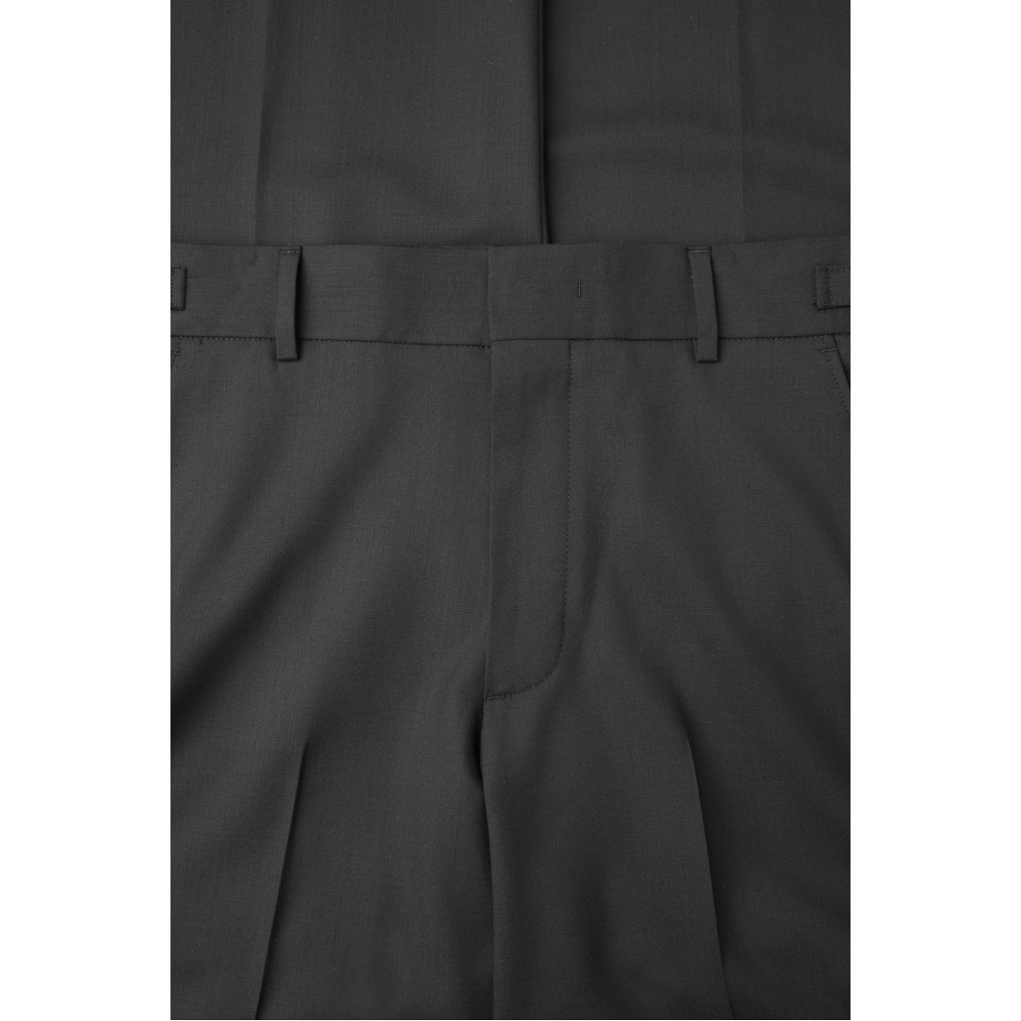 이로 에퓨어 울 와이드 슬랙스 블랙(IRO Epure Wool Wide Slacks Black) - 4