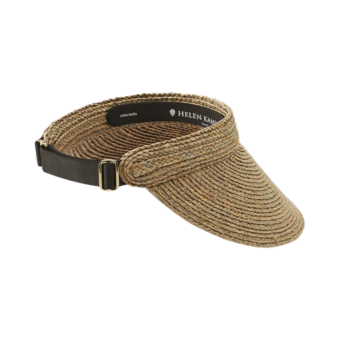 (W) 헬렌 카민스키 커스틴 라피아 브레이드 바이저 이클립스 멜란지((W) Helen Kaminski Kirsten Raffia Braid Visor Eclipse Melange) - 2