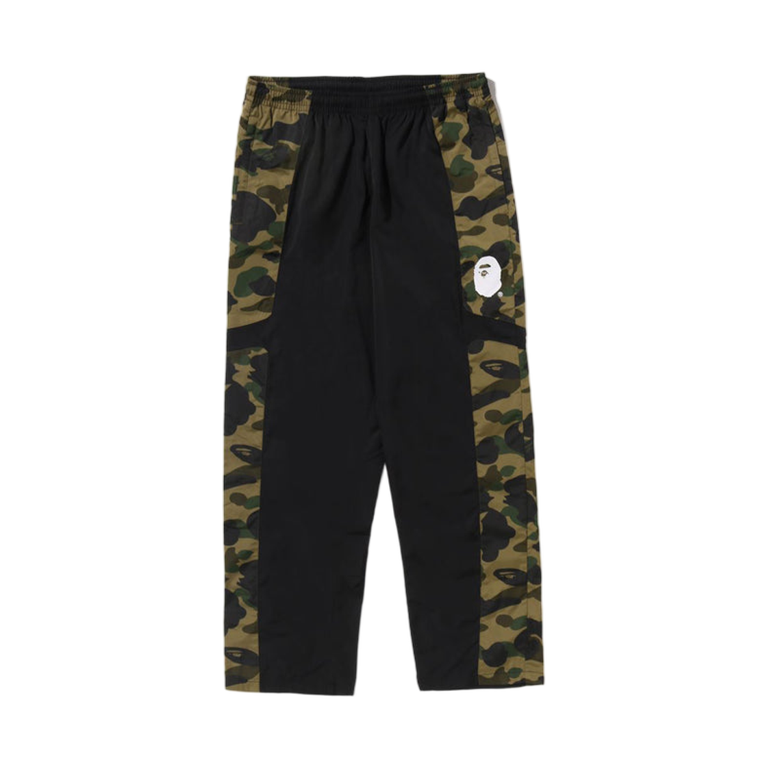 베이프 퍼스트 카모 릴렉스드 핏 트랙 팬츠 그린(BAPE 1st Camo Relaxed Fit Track Pants Green) - 1