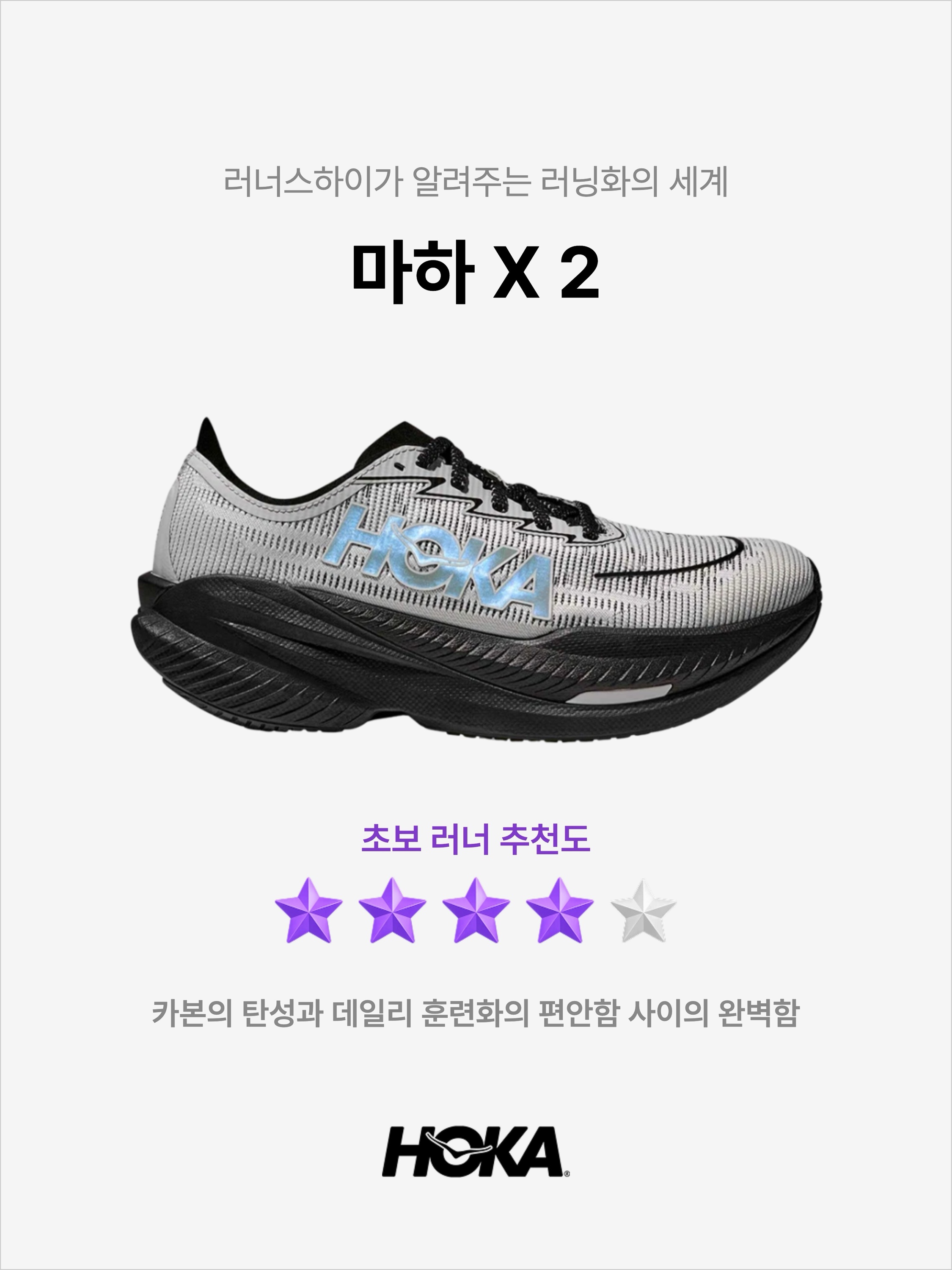 Hoka Mach X 2 Black Stardust, Hoka Mach X 2 Frost Citrus 착용 스타일 - 1