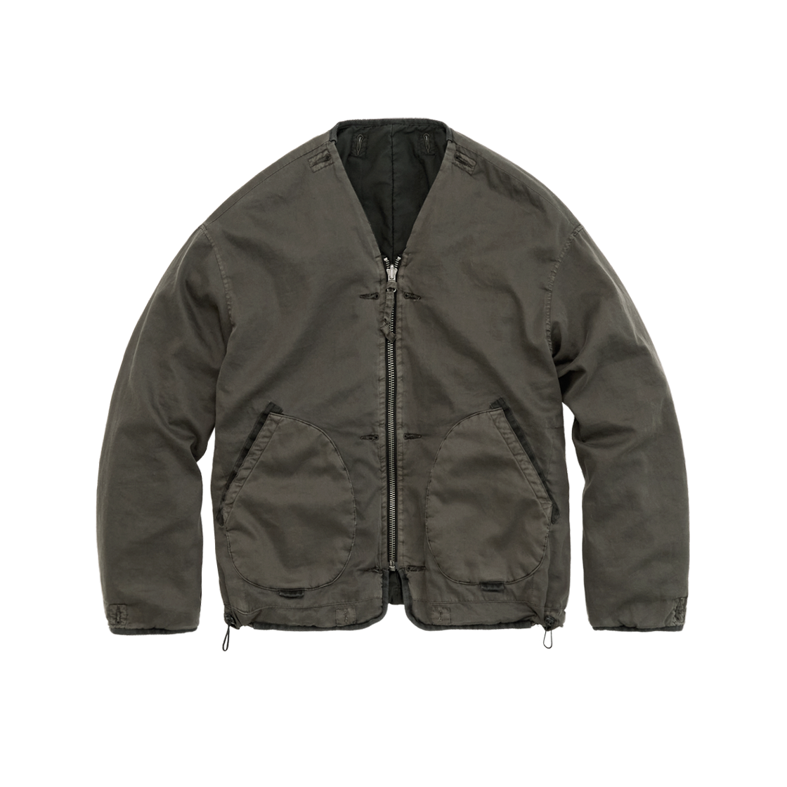 폴리테루 1011 카모 라이너 자켓 유즈드 올리브(Polyteru 1011 Camou Liner Jacket Used Olive)