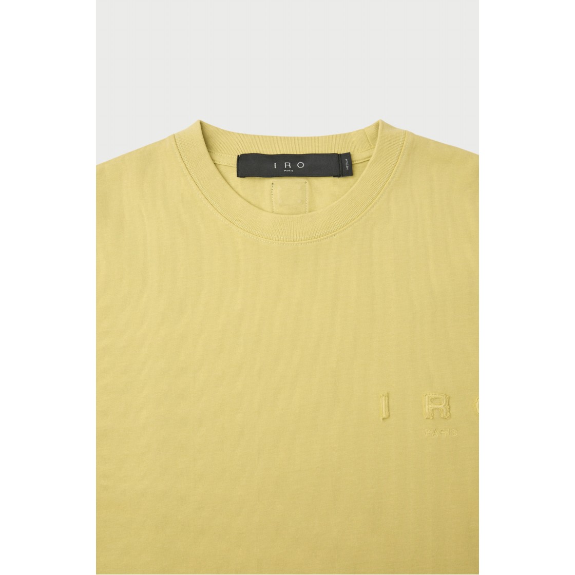 이로 긴팔 티셔츠 옐로우(IRO Long Sleeve T-Shirt Yellow) - 4