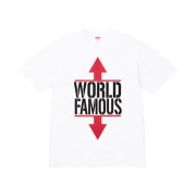 Supreme World Famous T-Shirt White - 26SS