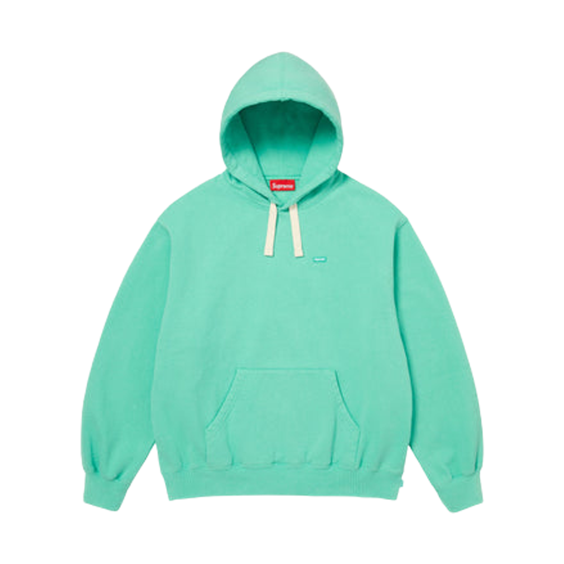 - Supreme Small Box Drawcord Hooded Sweatshirt Mint - 26SS