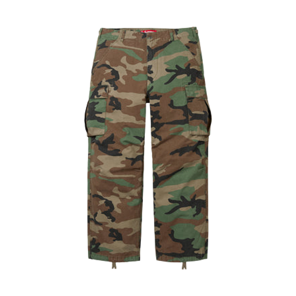 - Supreme Cargo Pant Woodland Camo - 26SS