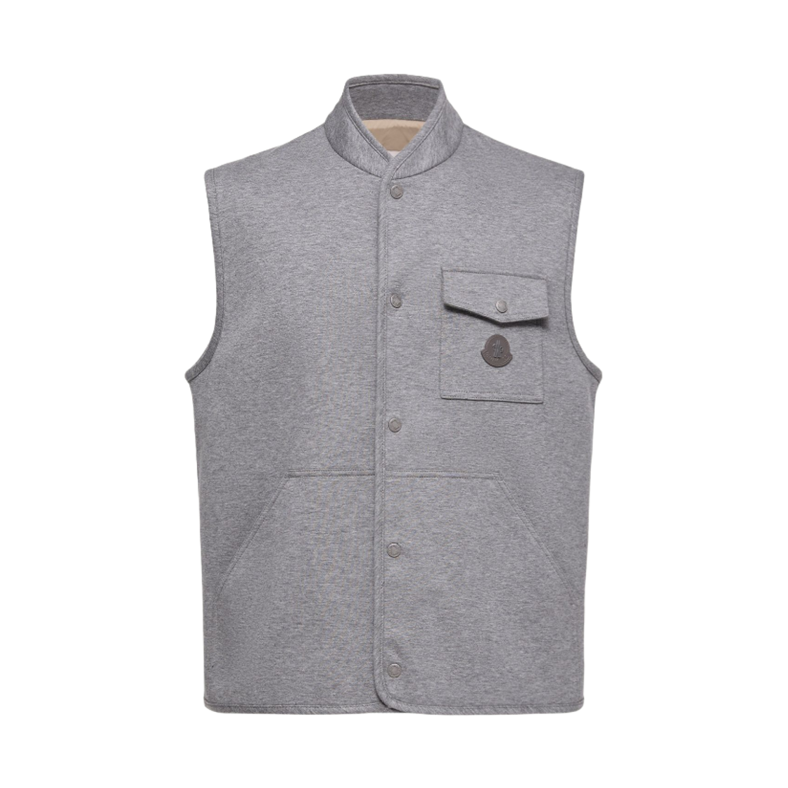 L1-091-1A00103-89B5F-987 Moncler Catoctin Gilet Grey - 26SS