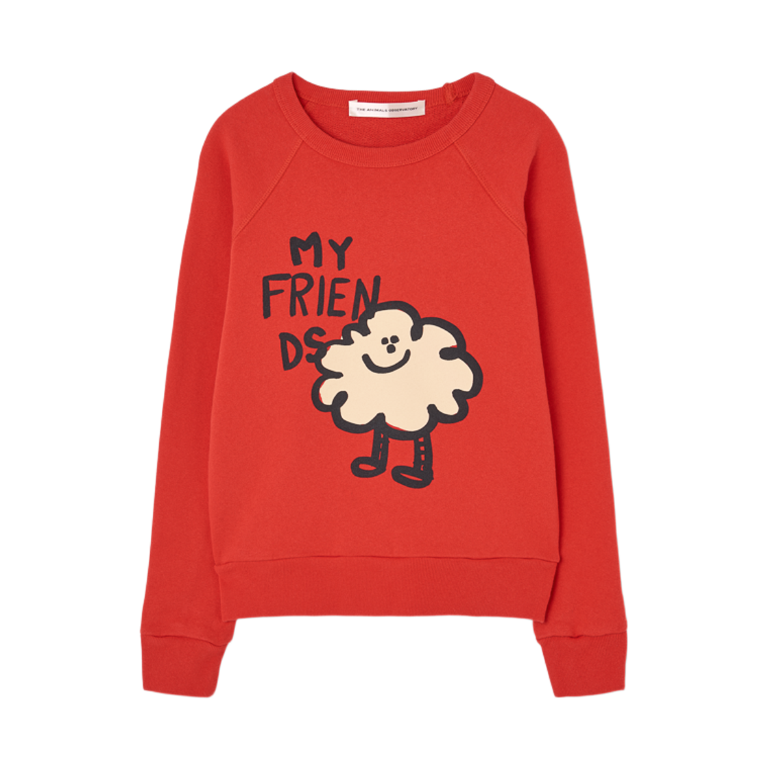 (키즈) 타오 샤크 스웨트셔츠 레드((Kids) TAO Shark Sweatshirt Red) - 1