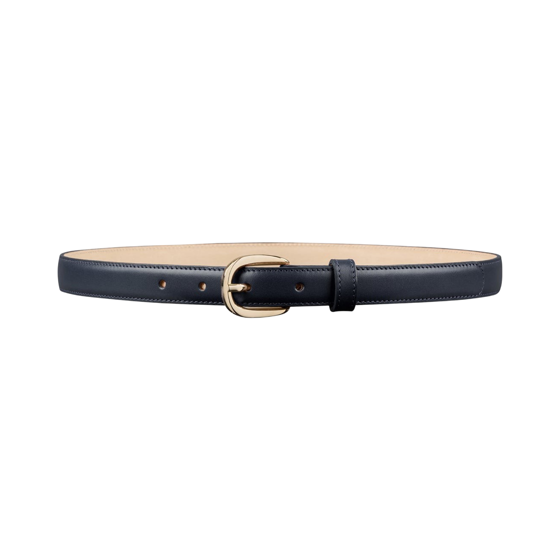 (W) 아페쎄 로제트 벨트 다크 네이비 블루((W) A.P.C. Rosette Belt Dark Navy Blue)