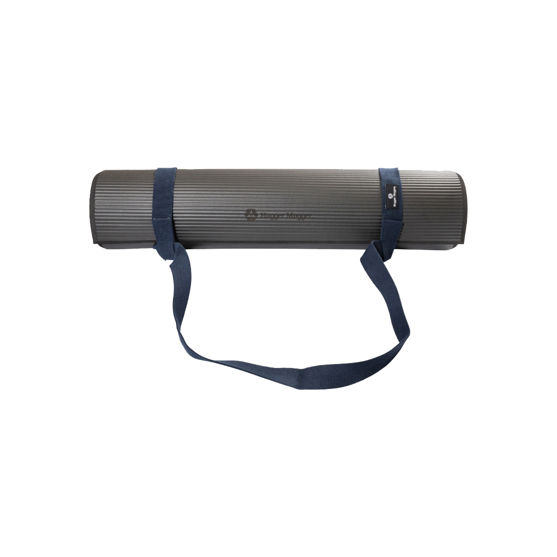 hm_ss_a02 HUGGERMUGGER Strap Sling Yoga Mat Carrier Navy