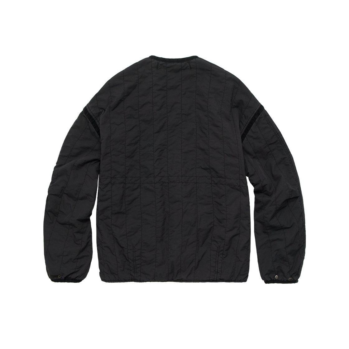 폴리테루 리버시블 라이너 자켓 블랙+차콜(Polyteru Reversible Liner Jacket Black + Charcoal) - 2