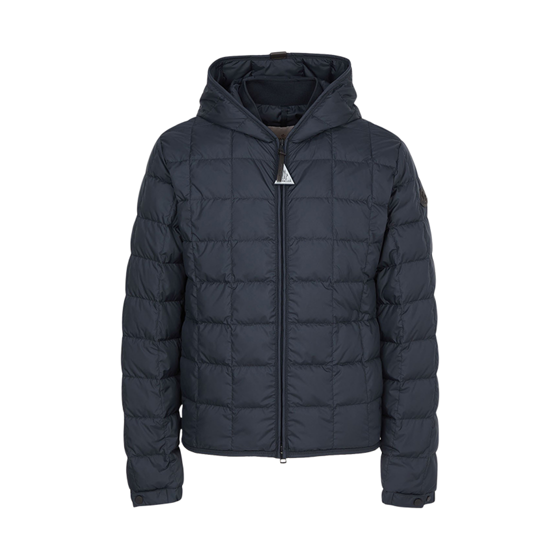 L1-091-1A00064-597X2-779 Moncler Tahrir Square Quilted Hooded Down Jacket Navy Blue - 26SS