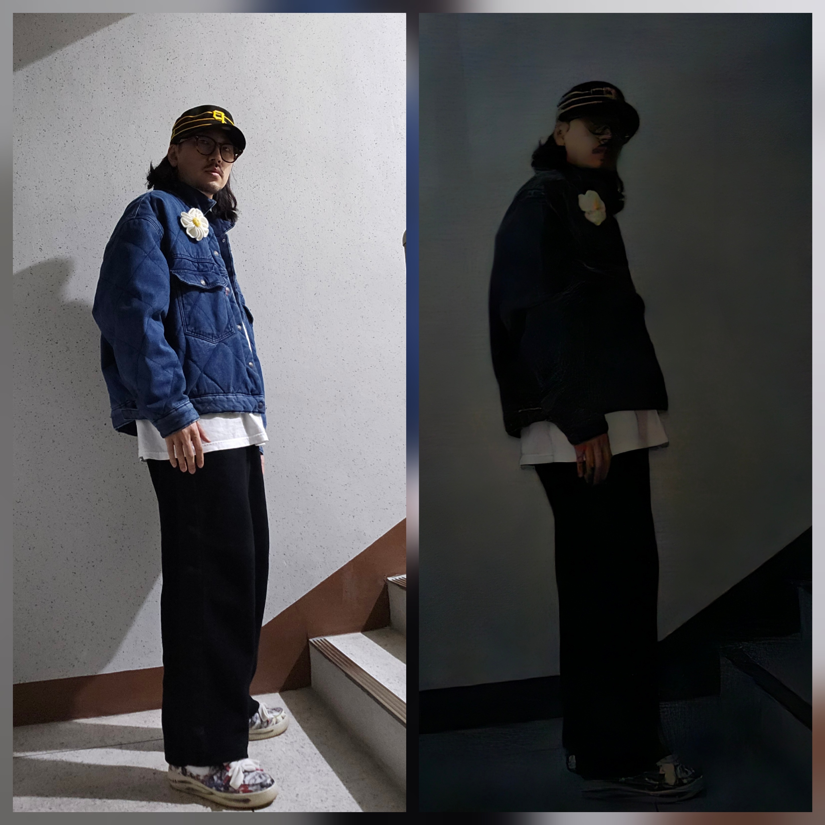 Peaceminusone Daisy Corsage #1 White, New Era MLB Pittsburgh Pillbox Pirates Series Ball Cap Black 착용 스타일 - 1