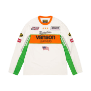 Supreme x Vanson Leathers L/S Top White - 26SS