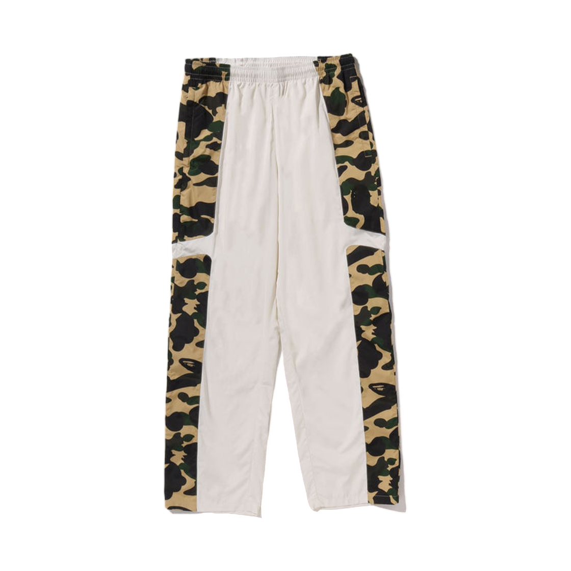 - BAPE 1st Camo Relaxed Fit Track Pants Yellow