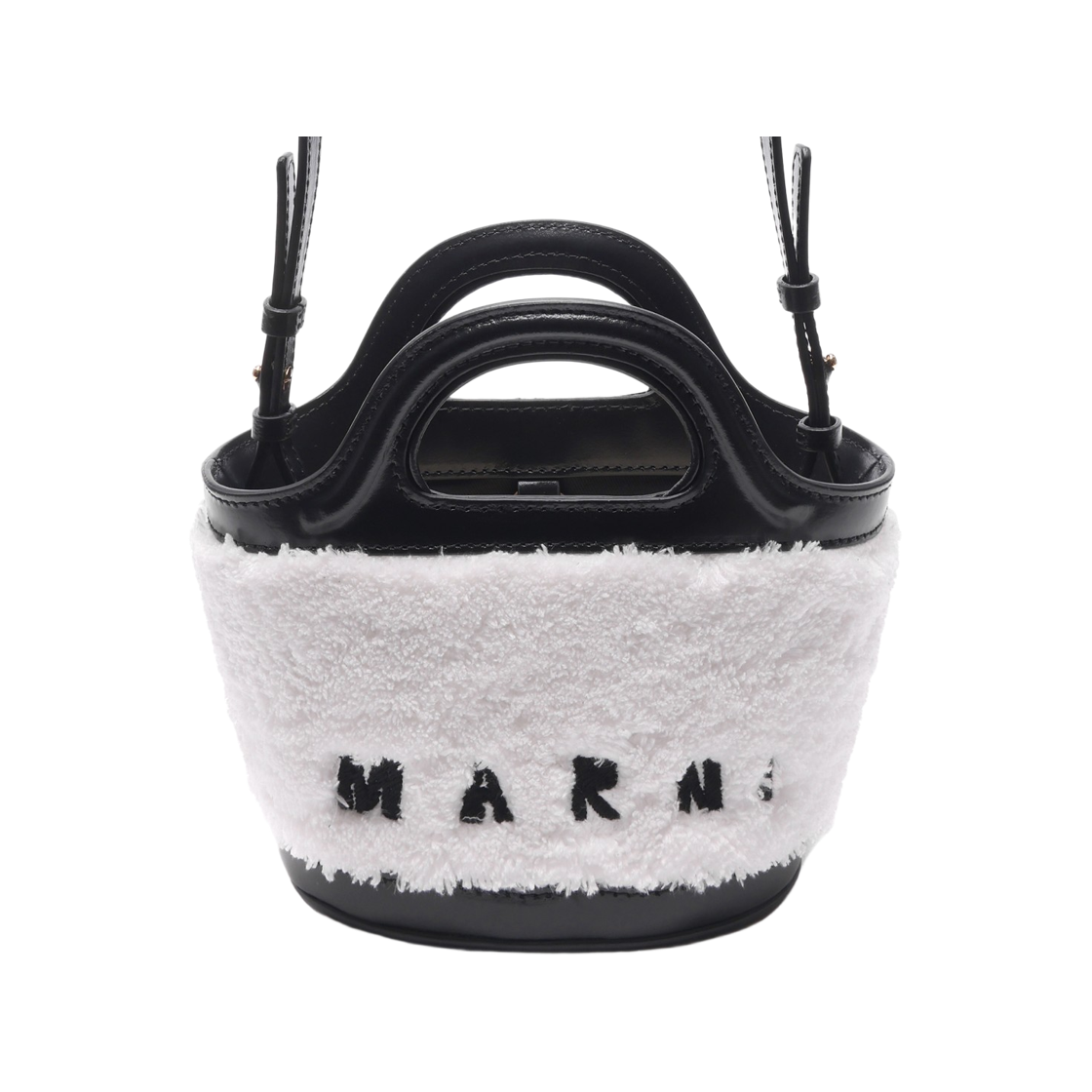 [20% 쿠폰] 마르니 트로피칼리아 마이크로백 릴리 화이트 블랙([20% 쿠폰] Marni Tropicalia Micro Bag Lily White Black) - 1