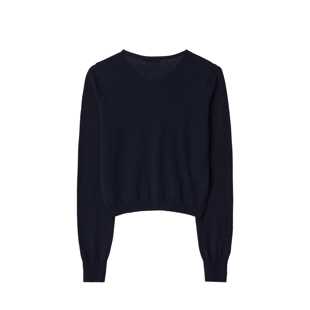 지비에이치 어패럴 캐시미어 앙 가디건 / 네이비(GBH APPAREL Cashmere Ang Cardigan / Navy) - 2