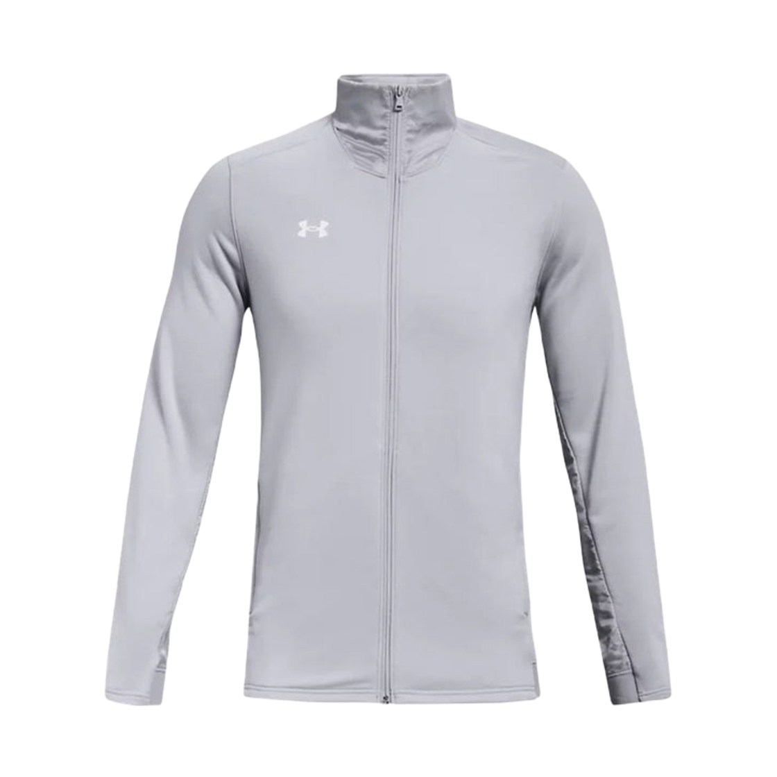 언더아머 UA 커맨드 웜업 풀 집 자켓 그레이 화이트(Under Armour UA Command Warm Up Full Zip Jacket Gray White)