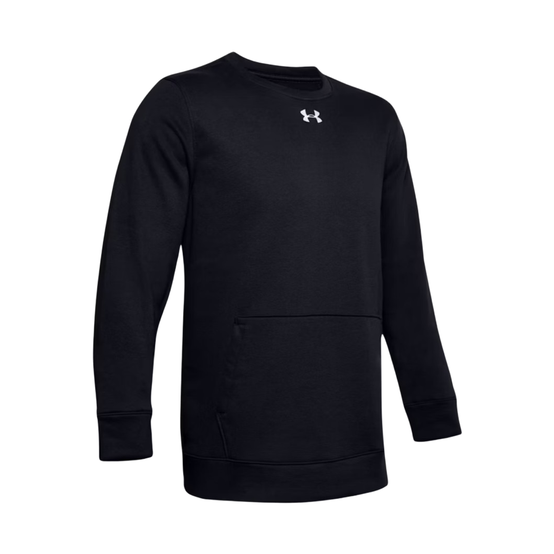 1302159-001 Under Armour Rival Fleece 2.0 Team Crew Black White