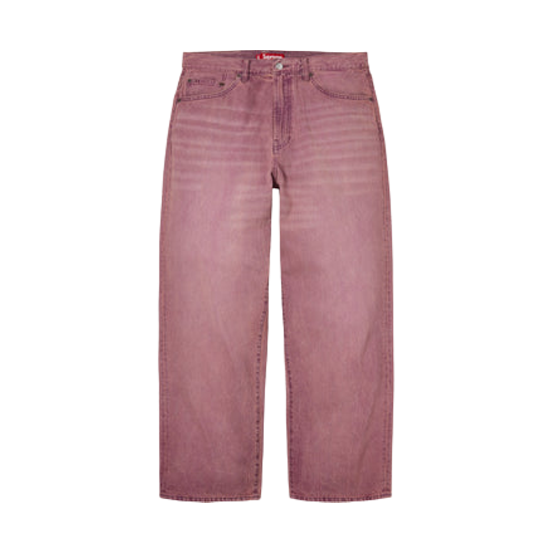 슈프림 배기 진 오버다이드 퍼플 - 26SS(Supreme Baggy Jean Overdyed Purple - 26SS) - 1
