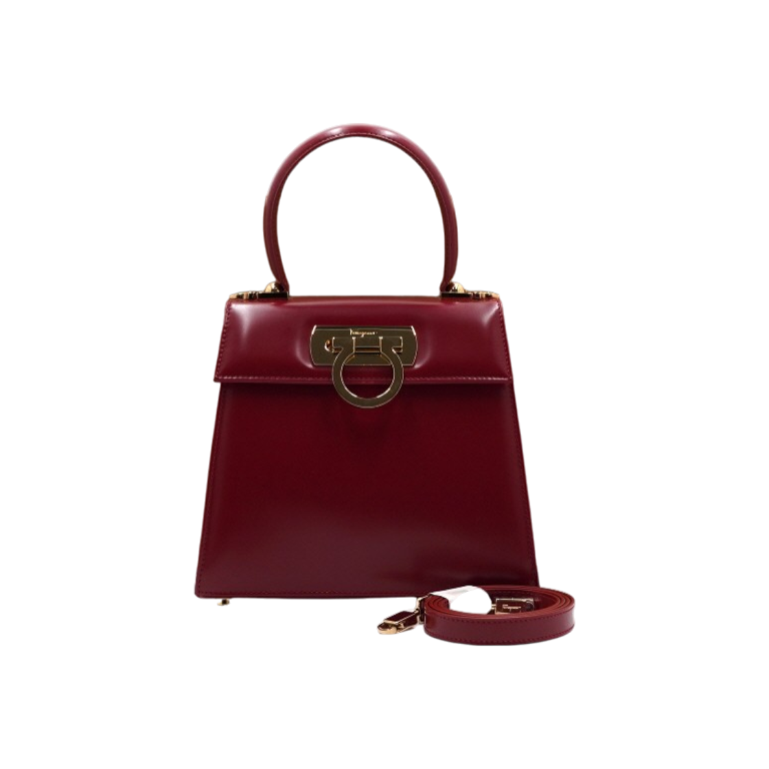 IT9L3L4J5EU4 Ferragamo 21 2193 Gancini Top Handle Small Kelly Tote & Shoulder Bag