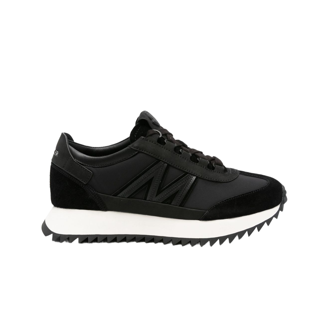 (W) 몽클레르 페이시2 스니커즈 블랙 - 26SS((W) Moncler Pacey2 Suede Nubuck Sneakers Black - 26SS)