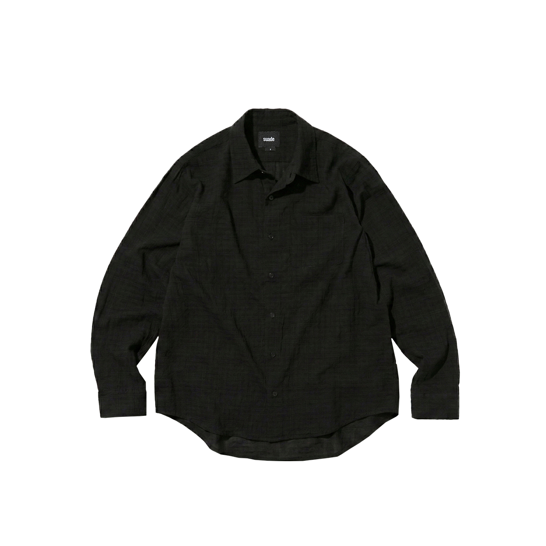 스웨이드 워시드 셔츠 블랙(Suade Washed Shirt Black)