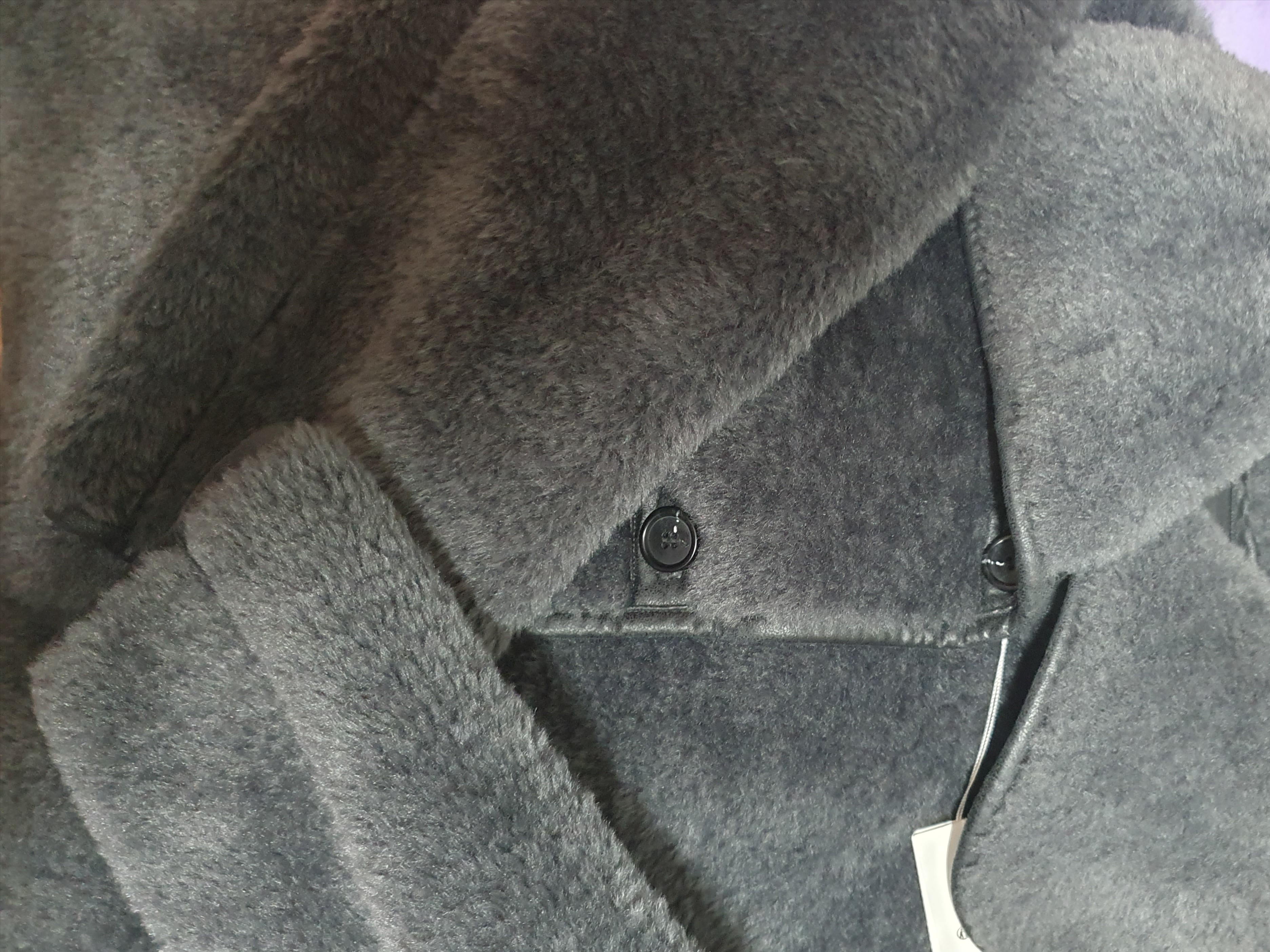 (W) Arket Short Liner Jacket Dark Grey 착용 스타일