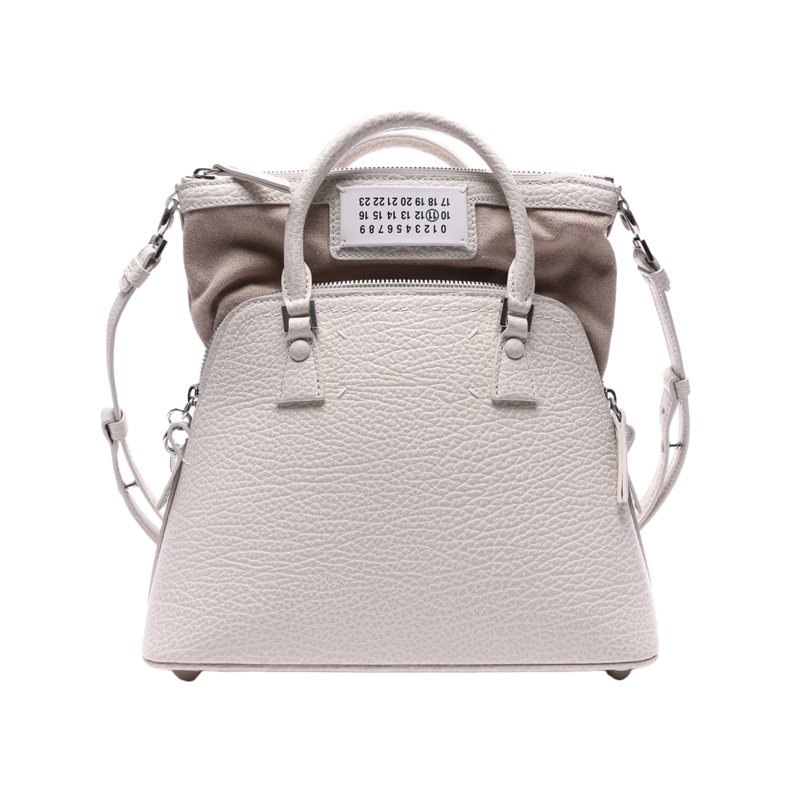 S56WG0082_P4348_T2003_2 [25% 쿠폰] Maison Margiela 5AC Mini Bag Light Grey