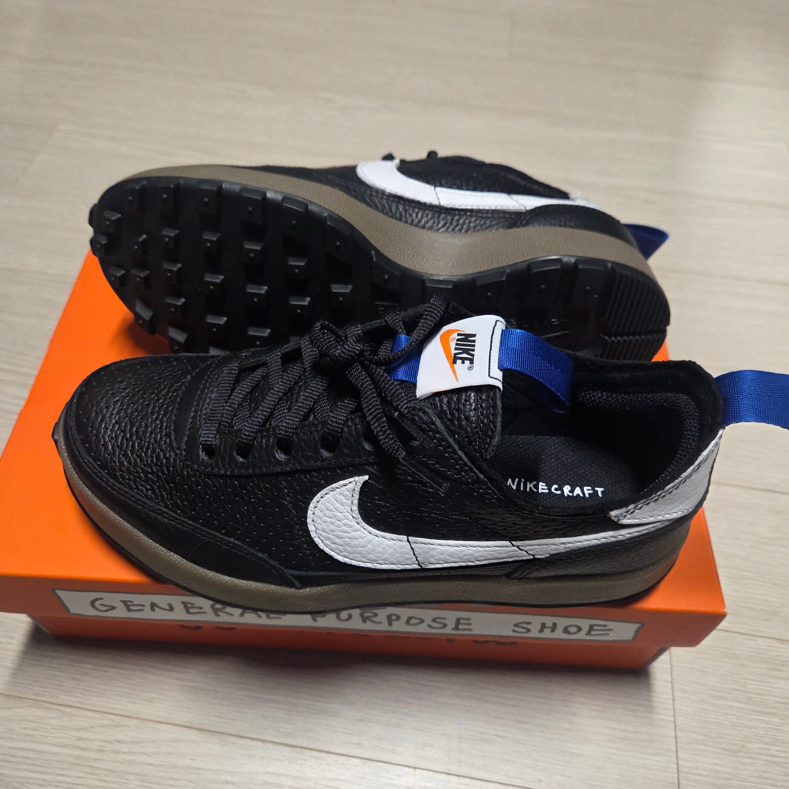 Nike x Tom Sachs Craft General Purpose Black White 착용 스타일