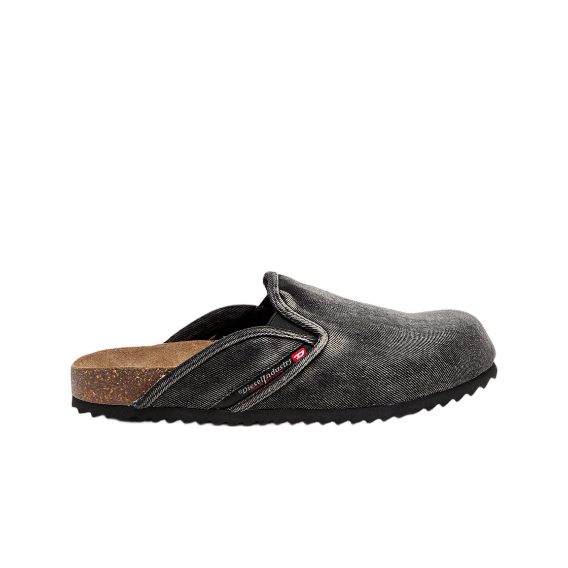 디젤 D-우드스탁 데님 뮬 블랙(Diesel D-Woodstock-Denim Mules Black)