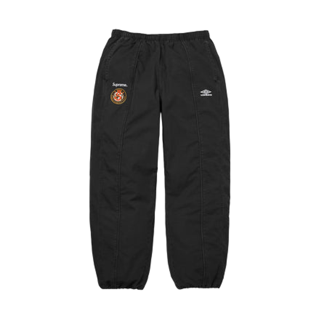 슈프림 x 엄브로 코튼 립스탑 트랙 팬츠 블랙 - 26SS(Supreme x Umbro Cotton Ripstop Track Pant Black - 26SS)