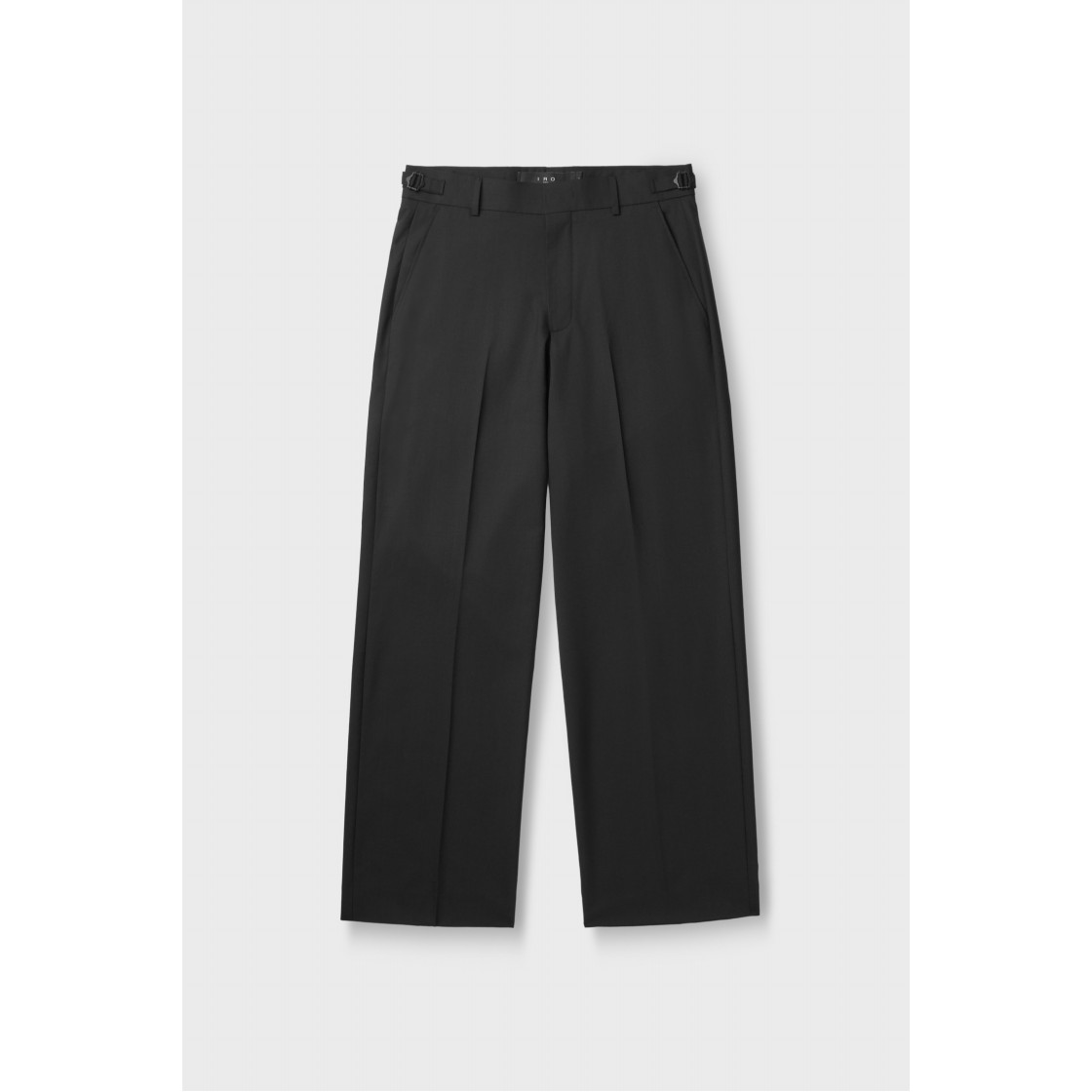 이로 에퓨어 울 와이드 슬랙스 블랙(IRO Epure Wool Wide Slacks Black) - 2