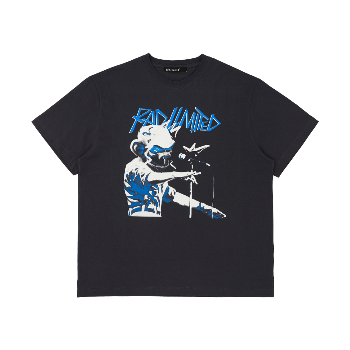 라드리미티드 본키 싱잉 티셔츠 챠콜(Rad Limited Bonkey Singing T Shirts -  Charcoal)