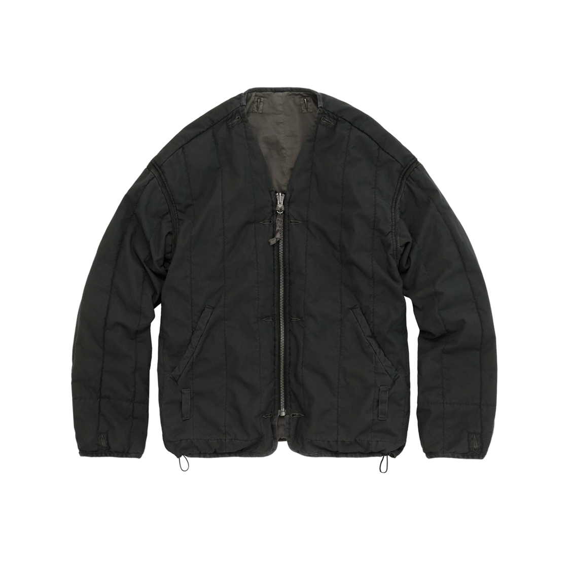 폴리테루 1011 카모 라이너 자켓 유즈드 올리브(Polyteru 1011 Camou Liner Jacket Used Olive) - 3