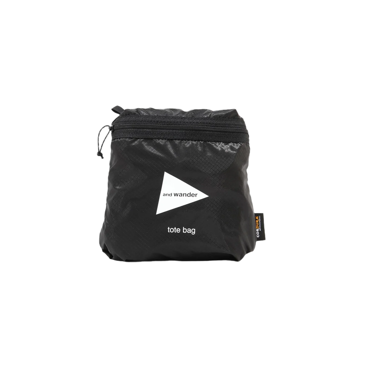 앤드 원더 127 실 토트 백 블랙 - 26SS(And Wander 127 Sil Tote Bag Black - 26SS) - 2