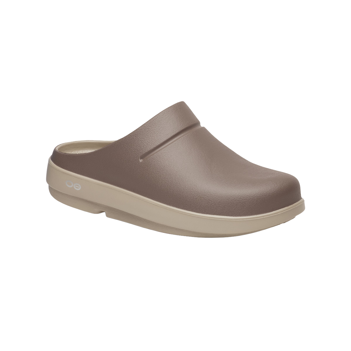 우포스 Ooclog Luxe 밝은 브라운 남여공용 클로그(Oofos Ooclog Luxe Light Brown Unisex Clog) - 2