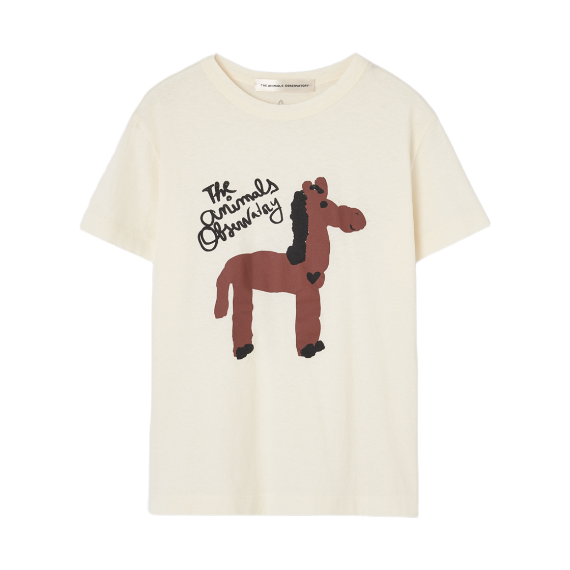 S26188-221-BF (Kids) TAO Horse Rooster T-Shirt White