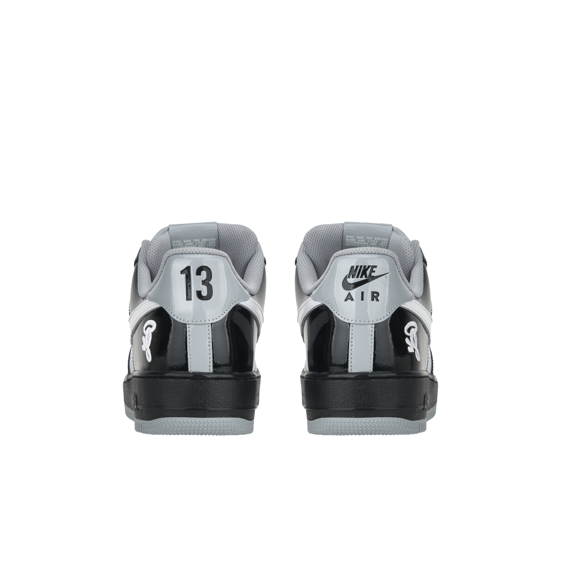 나이키 x 시나 에어포스 1 '07 블랙 앤 라이트 스모크 그레이(Nike x Syna Air Force 1 '07 Black and Light Smoke Grey) - 6