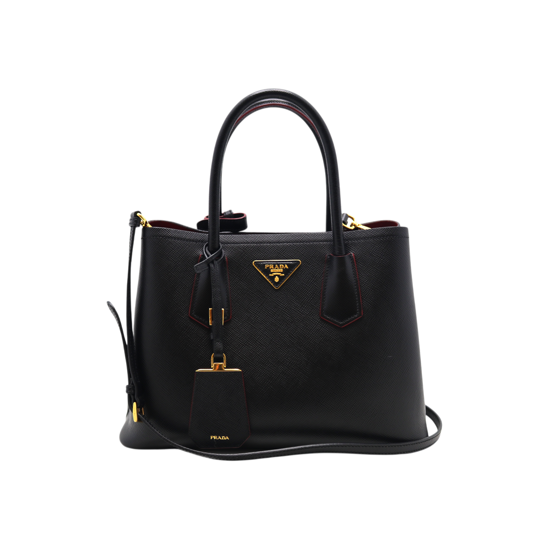 IT6R6OQLOA3G Prada Double Saffiano 1BG887