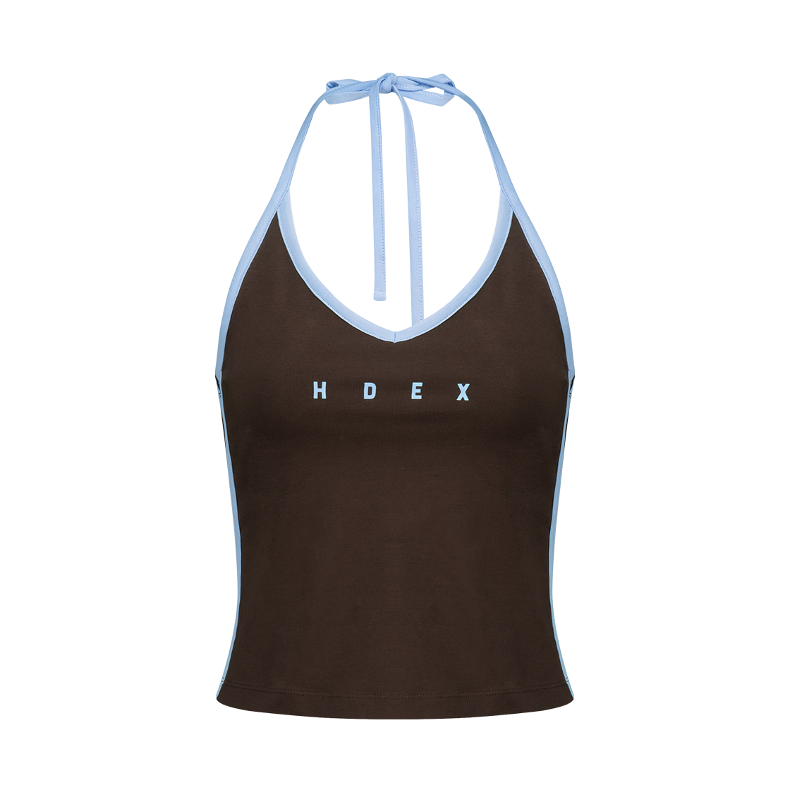 H1AM1WLSL070BR HDEX EZ Maund Halter Tank Top Brown