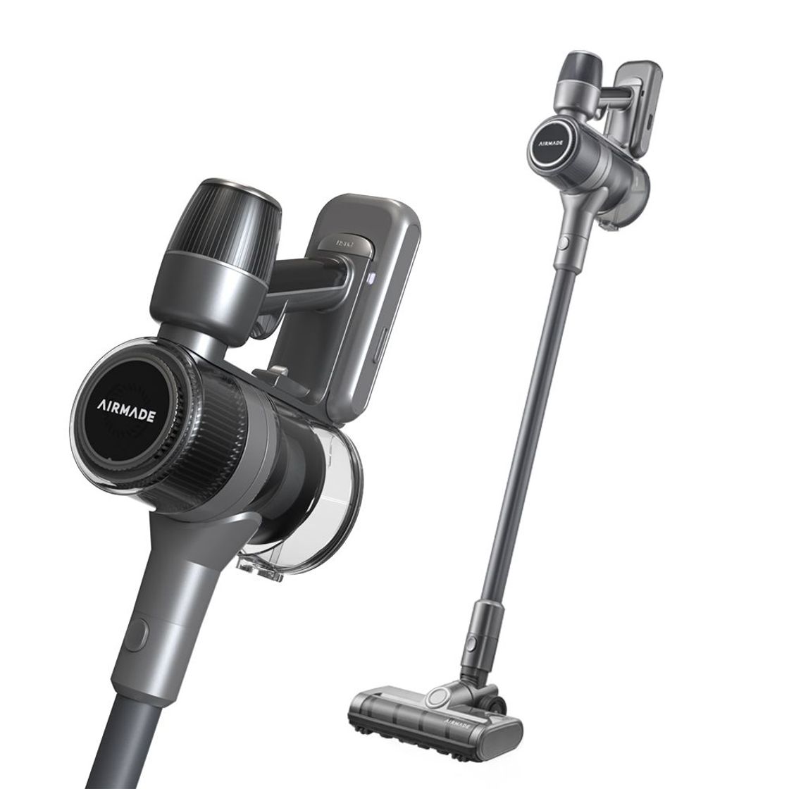 에어메이드 UV살균 최강 올인원 무선청소기 스마트포스 3500 실버(AIRMADE UV Sterilization Ultimate All-in-One Wireless Vacuum Cleaner Smart Force 3500 SILVER) - 8