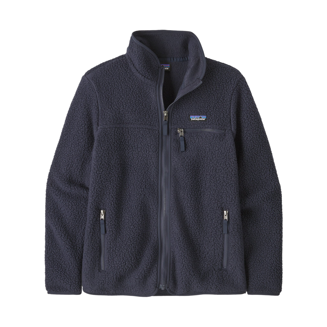 22795 (W) Patagonia Retro Pile Fleece Jacket Sunken Blue