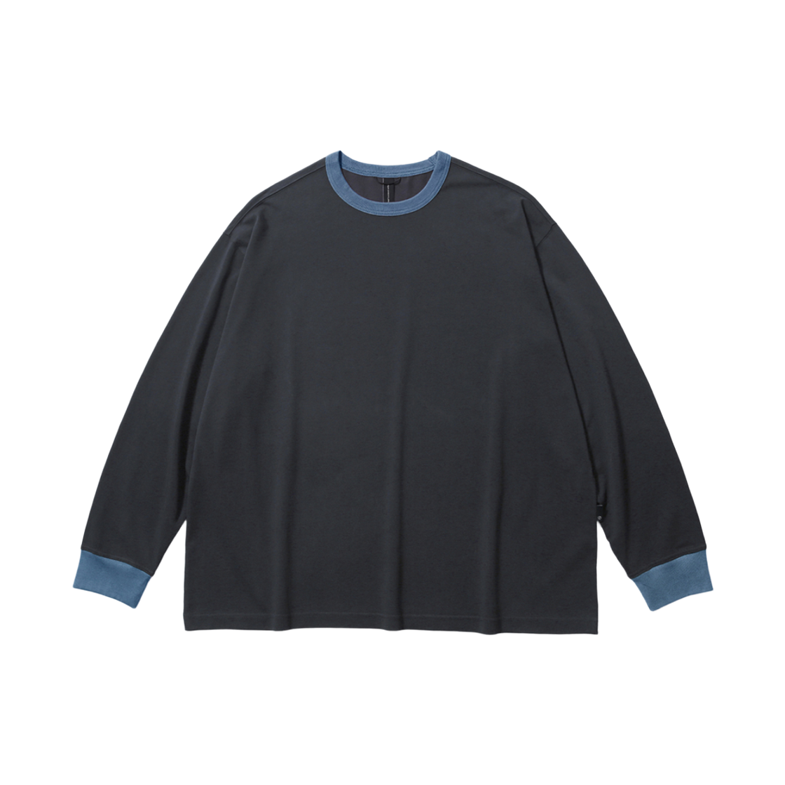 PMF026-01JL03 [더블적립][SS26] moif Ringer L/S Tee / Charcoal