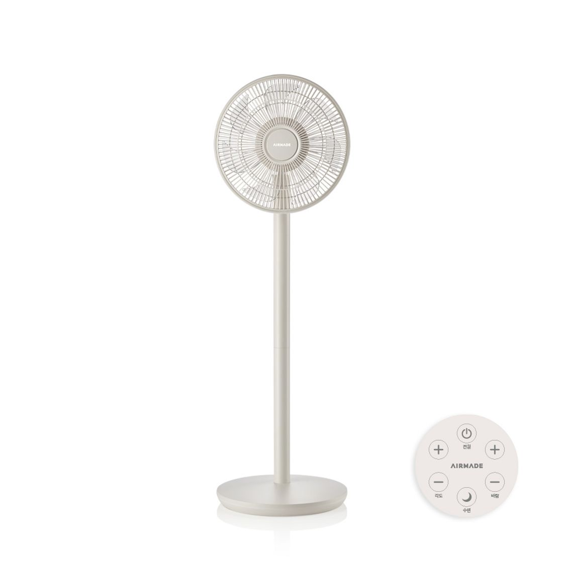 에어메이드 360도 100단계 무소음 바람! 서큘레이터형 선풍기 브리즈온 1270S 화이트(AIRMADE 360° 100-Level Ultra-Quiet Wind! Circulator Fan Breeze-On 1270S WHITE) - 6