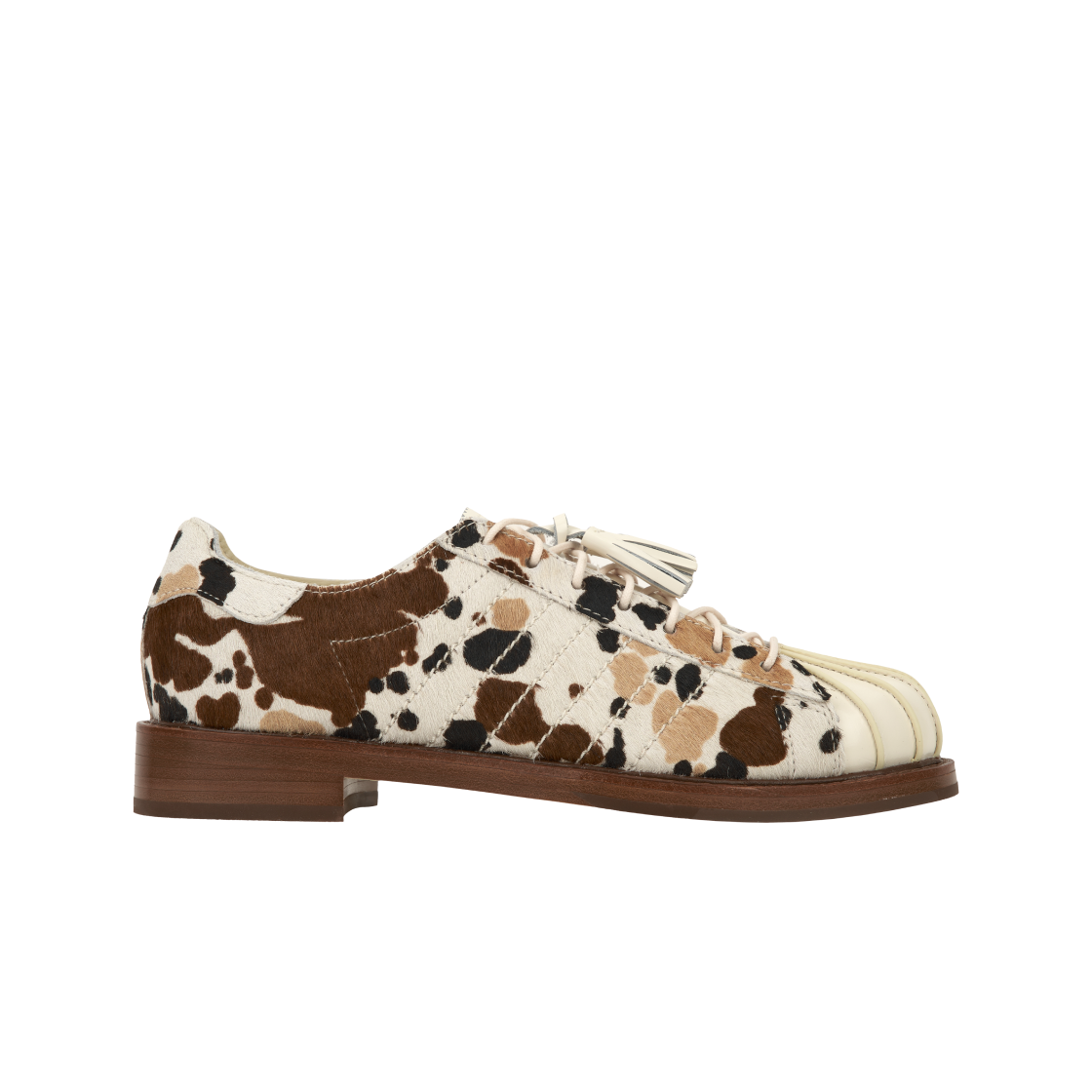 아디다스 x 에디슨 첸 클랏 슈퍼스타 드레스 원더 화이트 프리러브드 브라운(Adidas x Edison Chen Clot Superstar Dress Wonder White Preloved Brown)