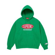 Supreme Performance Zip Up Hooded Sweatshirt Green - 26SS
