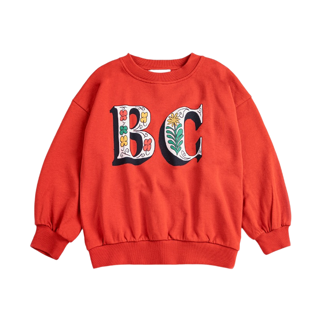 126AC039 (Kids) Bobo Choses Spring Letters Sweartshirt Red